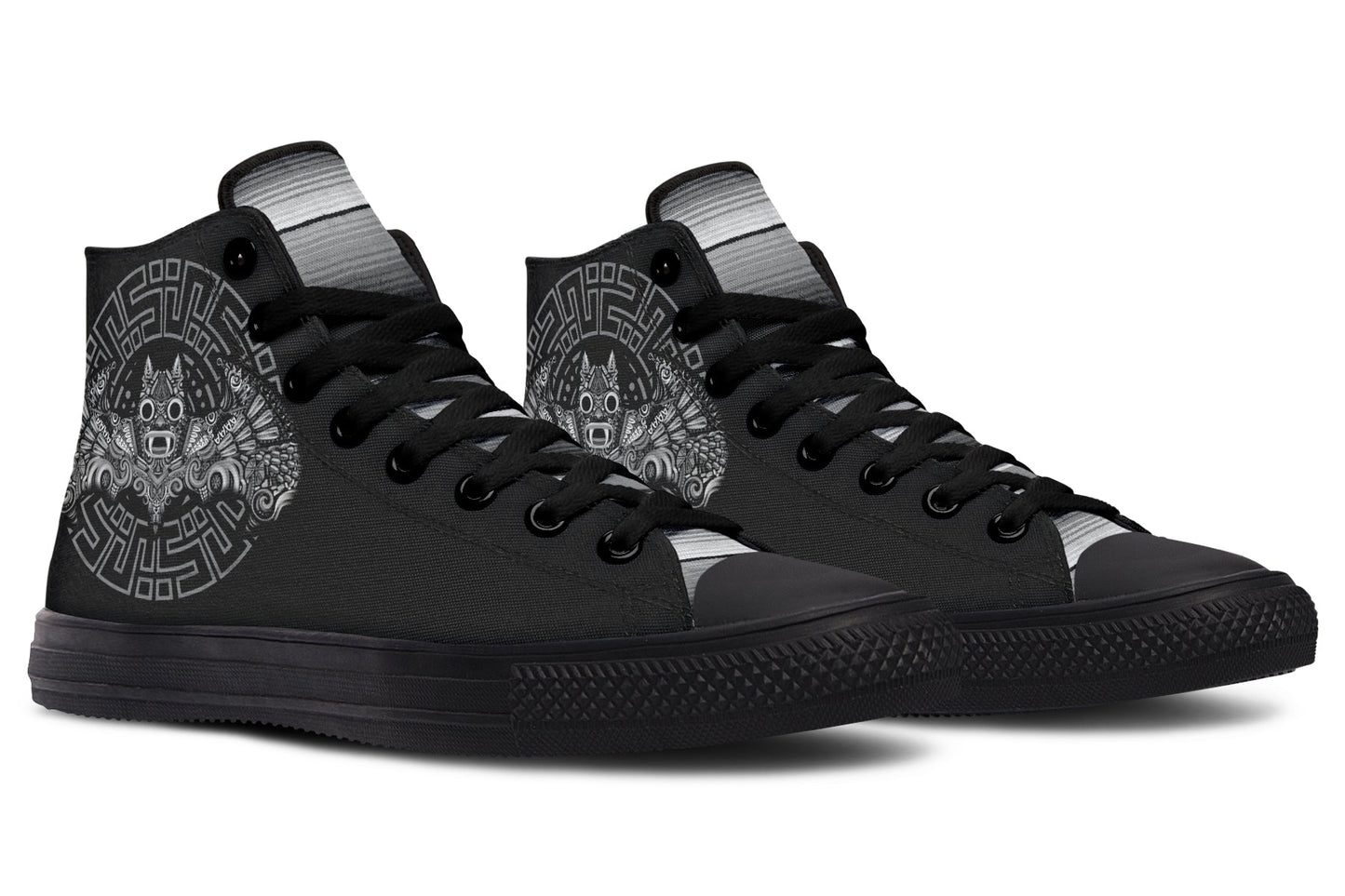 Aztecabat High Tops ( Black or White Sole ) 2 For 1