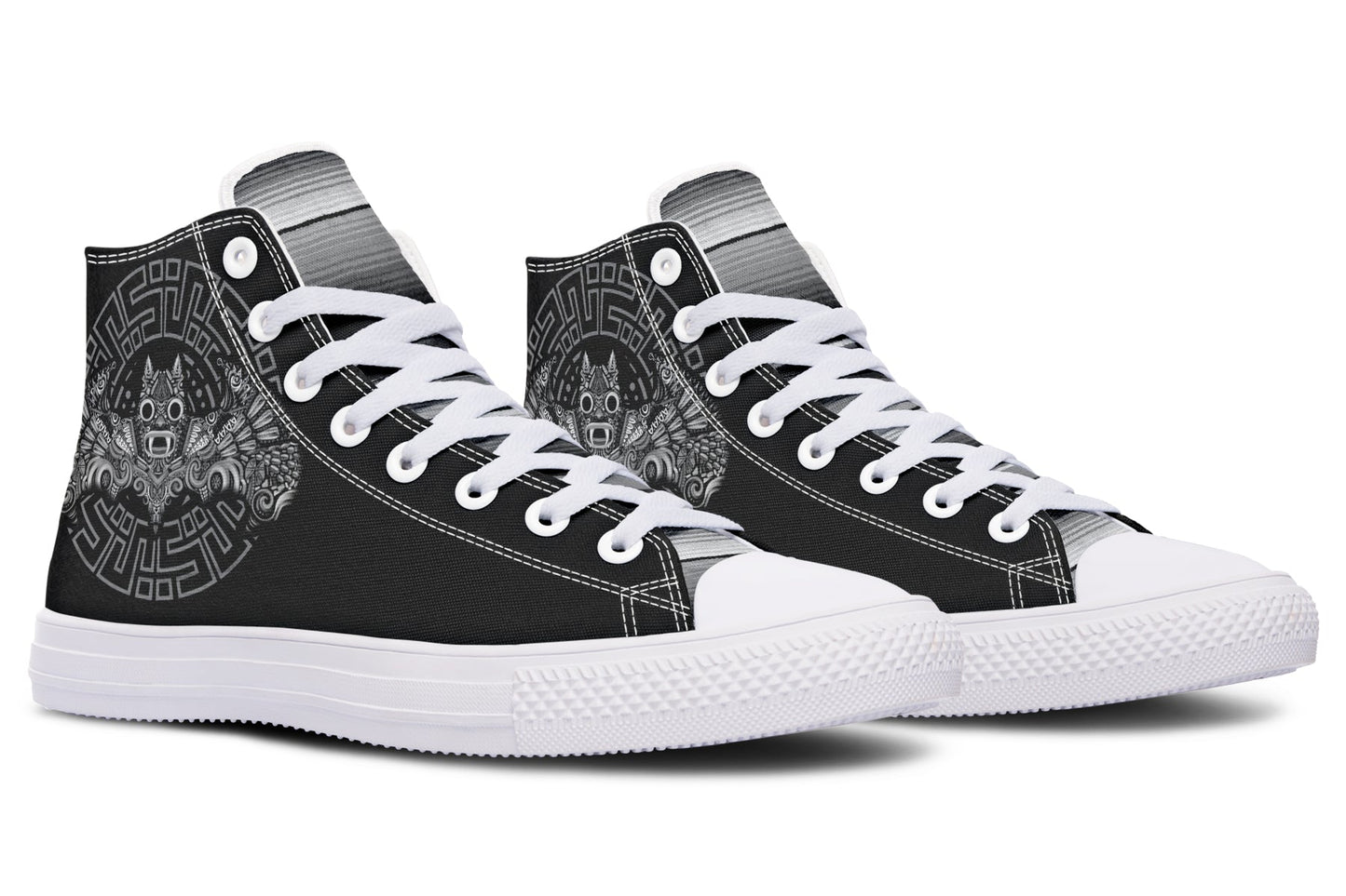 Aztecabat High Tops ( Black or White Sole ) 2 For 1