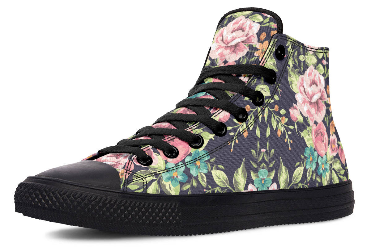 Bloom Canvas High Top Sneakers