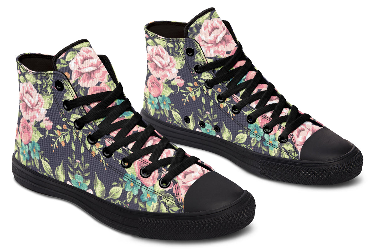 Bloom Canvas High Top Sneakers