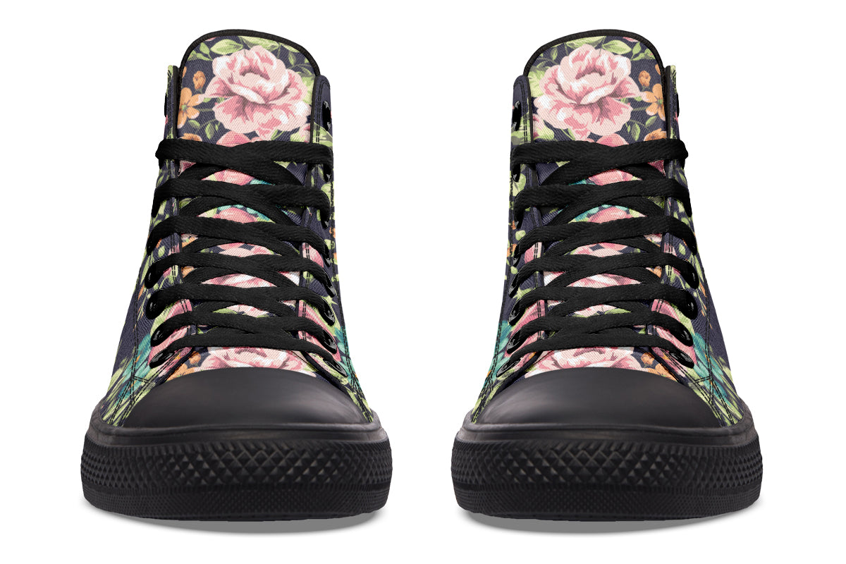 Bloom Canvas High Top Sneakers