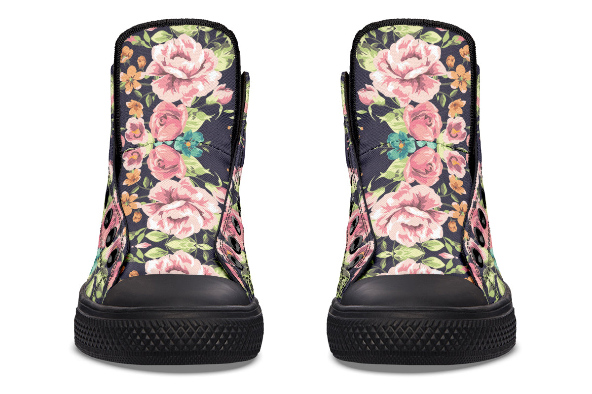 Bloom Canvas High Top Sneakers