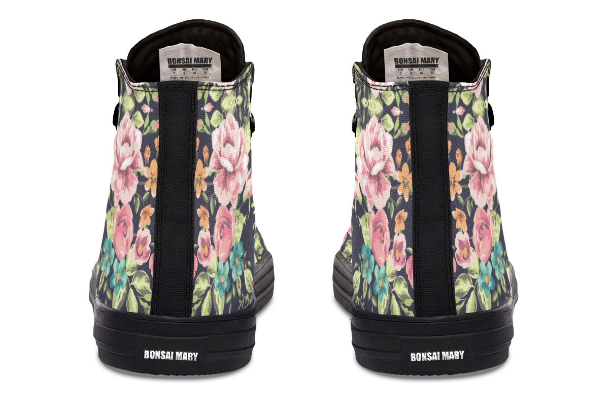 Bloom Canvas High Top Sneakers