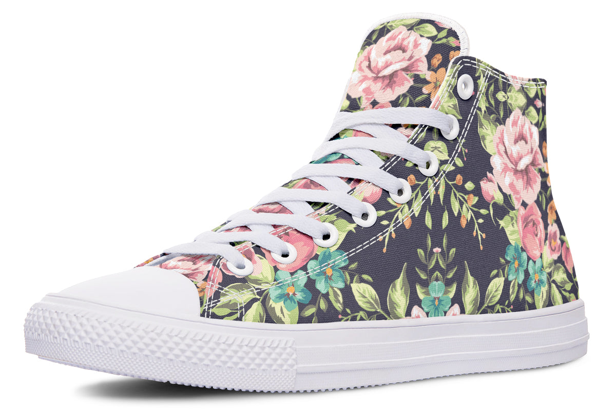 Bloom Canvas High Top Sneakers