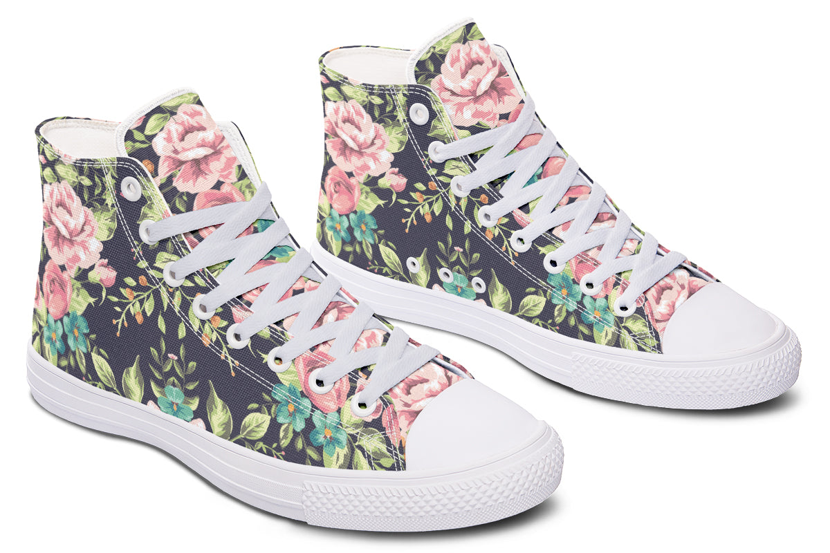 Bloom Canvas High Top Sneakers