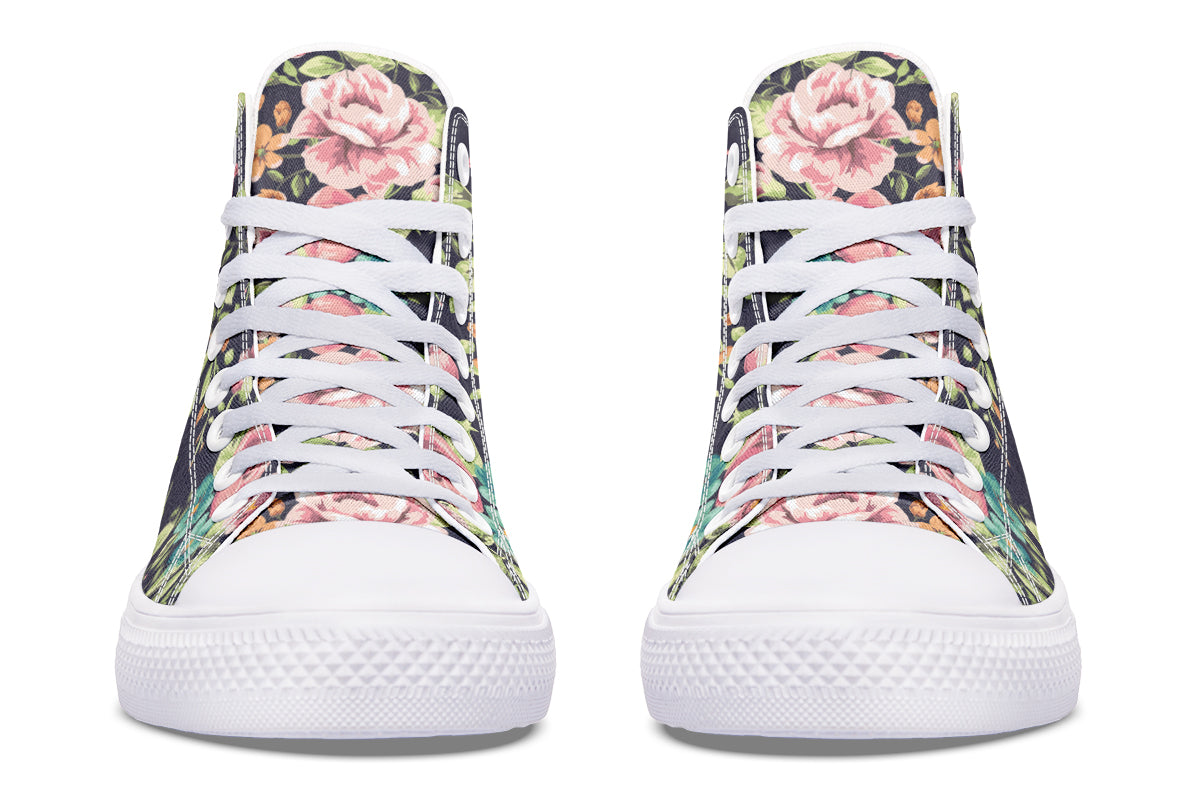 Bloom Canvas High Top Sneakers