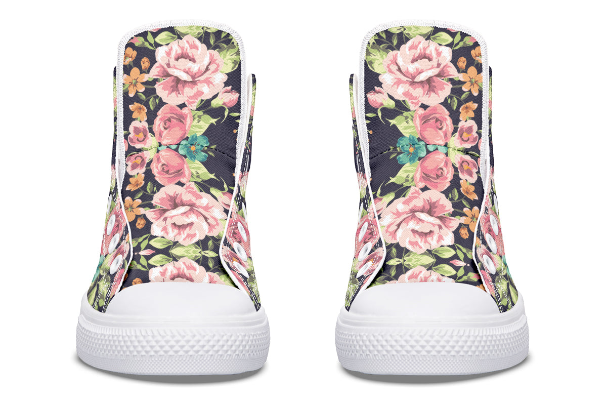 Bloom Canvas High Top Sneakers