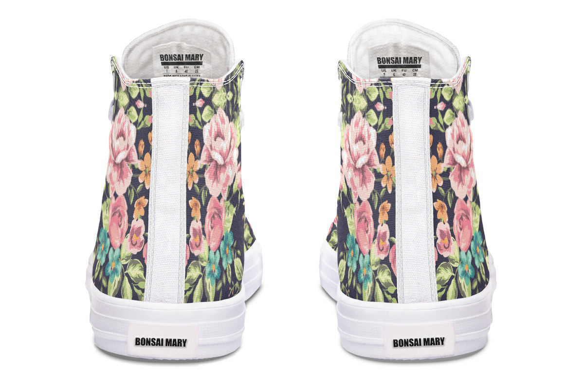 Bloom Canvas High Top Sneakers
