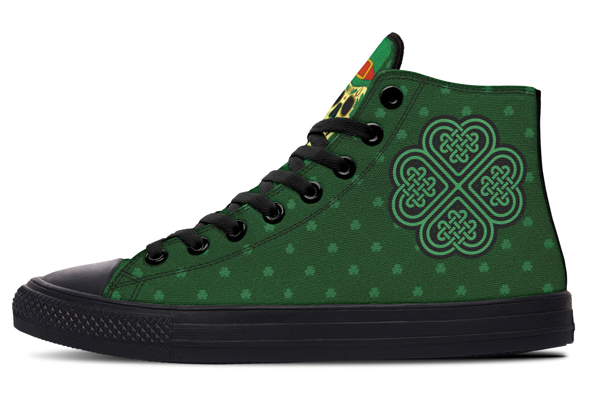Celtics Skull 2024 High Tops ( Black or White Sole ) 2 For 1