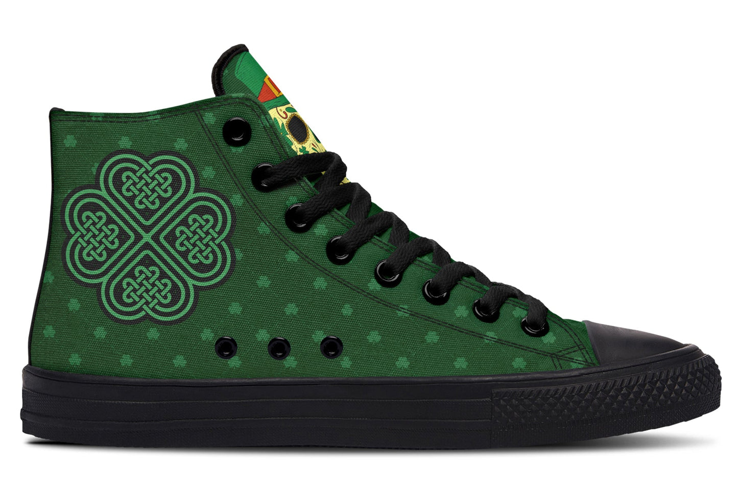Celtics Skull 2024 High Tops ( Black or White Sole ) 2 For 1