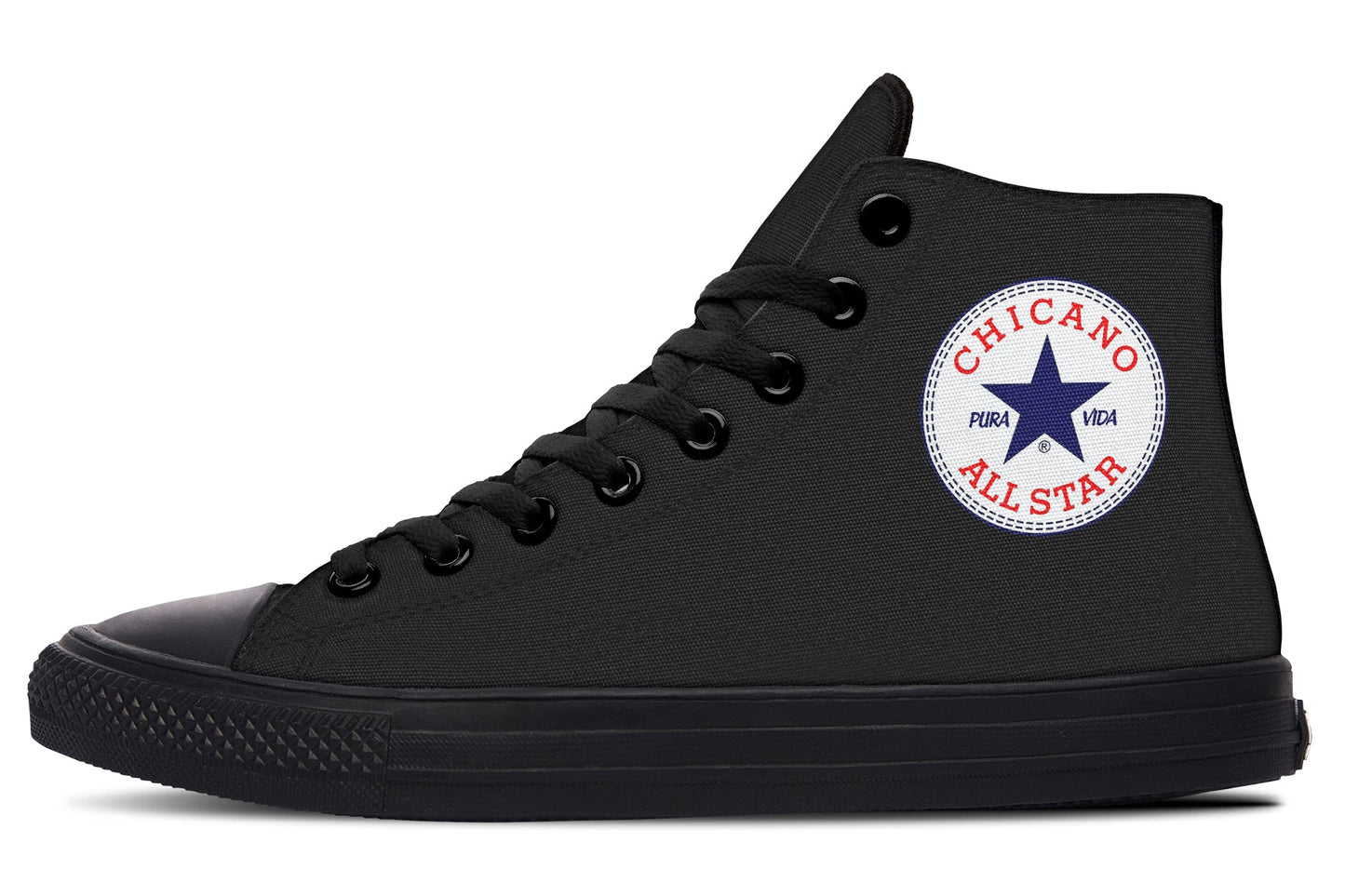 OG Chicano All Star Black ( Black or White Sole ) 2 For 1