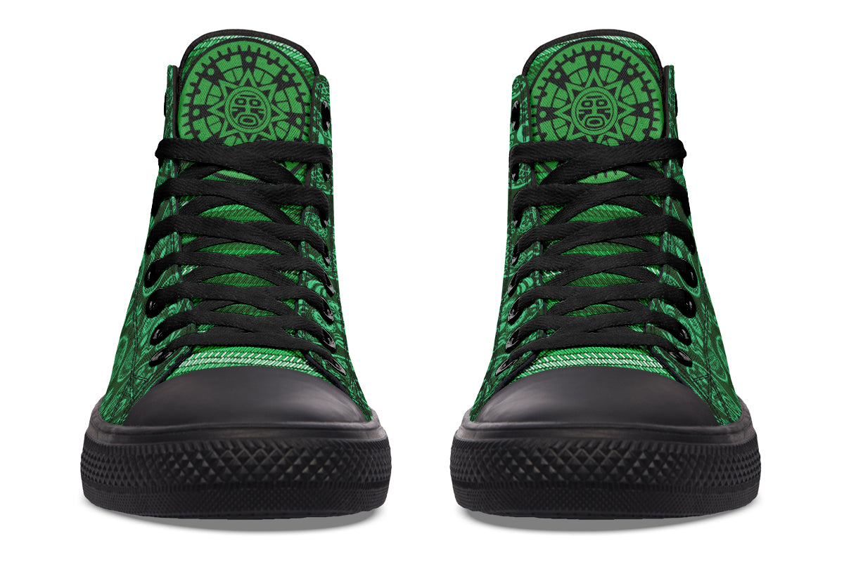 Chicano St Patrick 2024 High Tops ( Black or White Sole ) 2 For 1