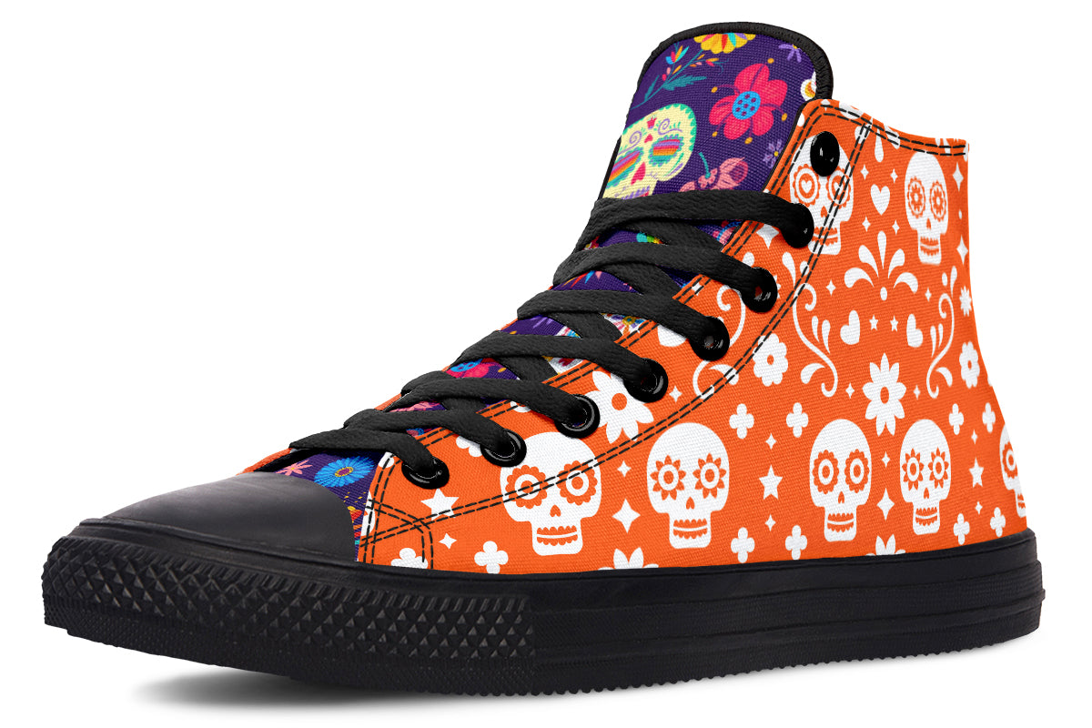 Diadelos S Muertos High Tops ( Black or White Sole )