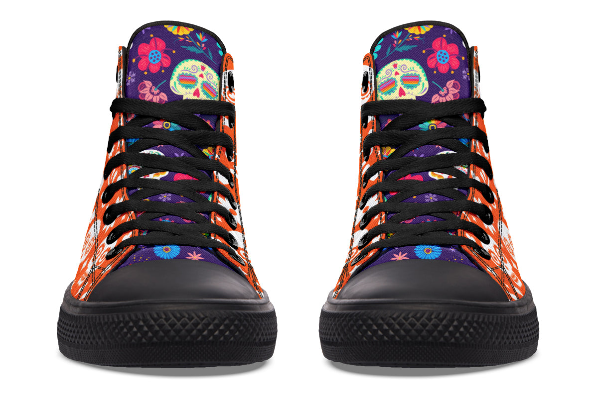Diadelos S Muertos High Tops ( Black or White Sole )