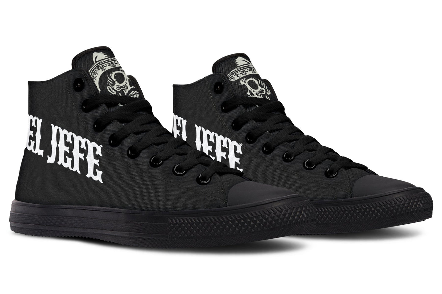OG El Jefe Onyx High Tops ( Black or White Sole ) 2 For 1