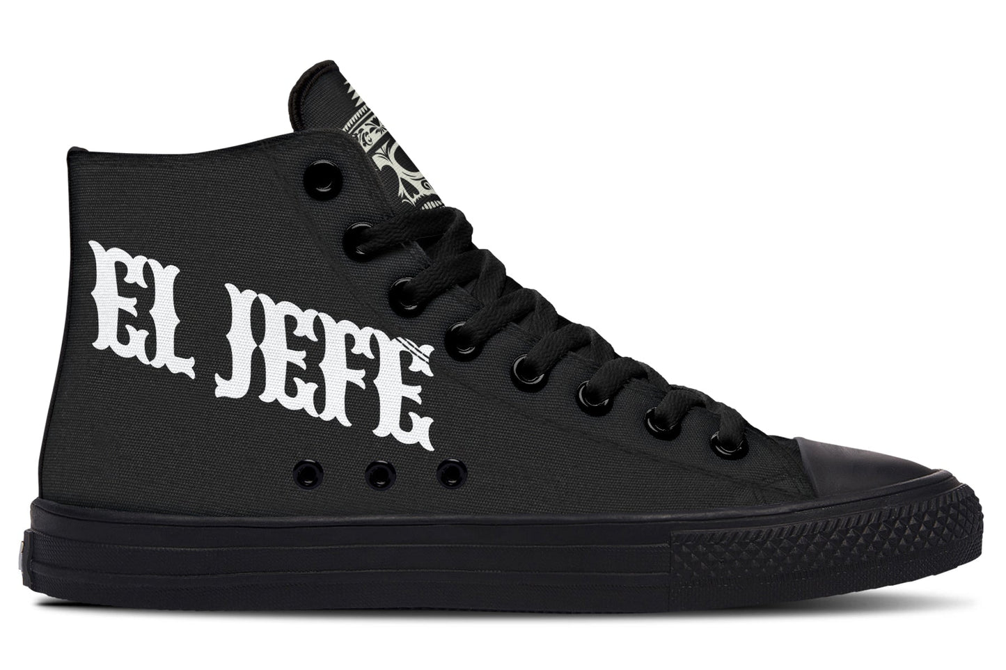 OG El Jefe Onyx High Tops ( Black or White Sole ) 2 For 1