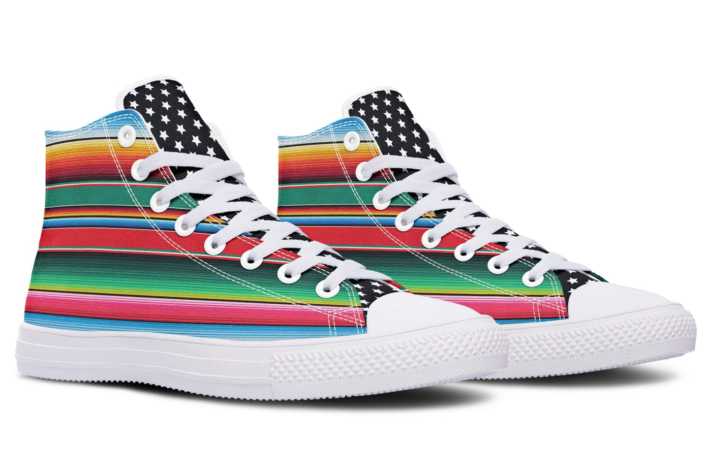 OG  Cross Cultura High Tops Star Tongue ( Black or White Sole ) 2 For 1
