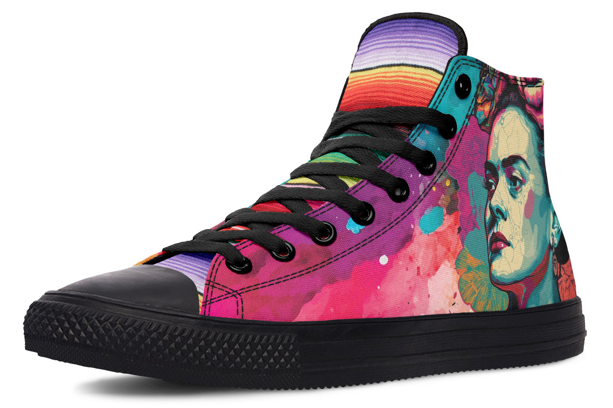 Frida High Tops ( Black or White Sole ) 2 For 1