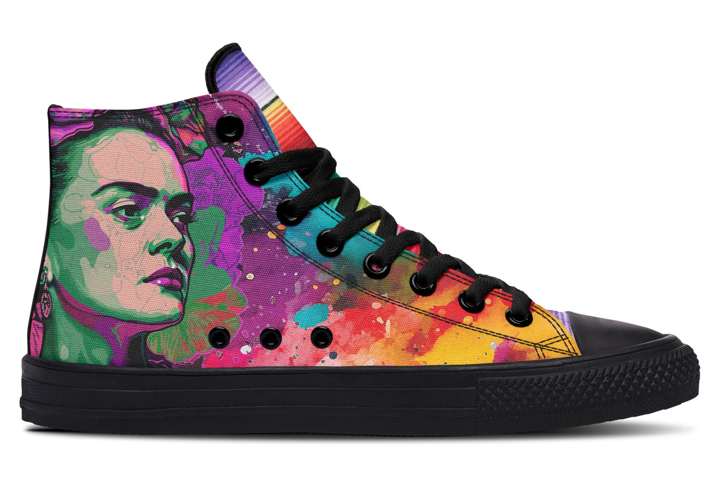 Frida High Tops ( Black or White Sole ) 2 For 1