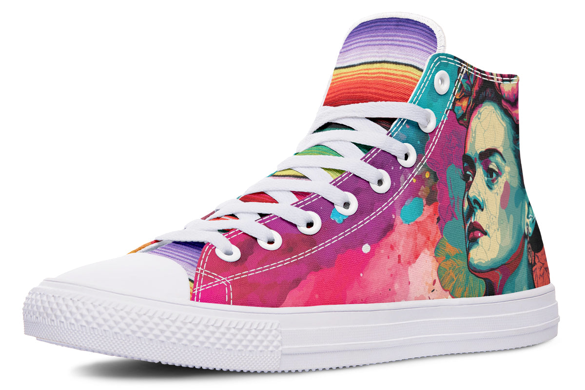 Frida High Tops ( Black or White Sole ) 2 For 1