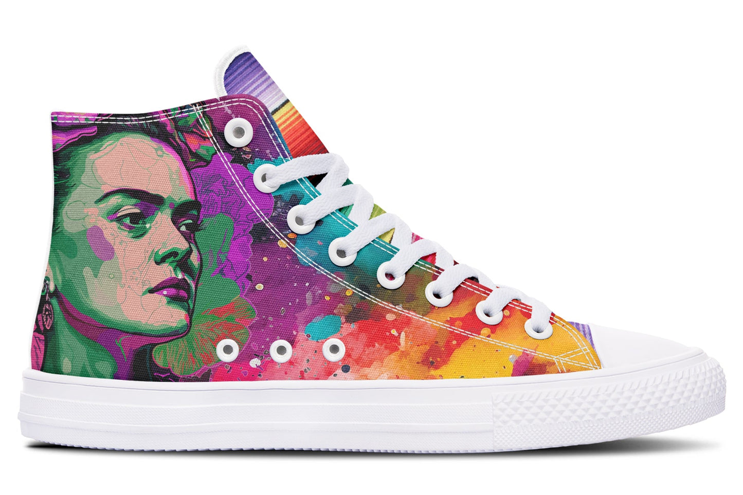 Frida High Tops ( Black or White Sole ) 2 For 1