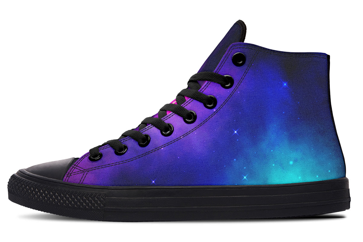 Galaxy High Tops ( Black or White Sole ) 2 For 1