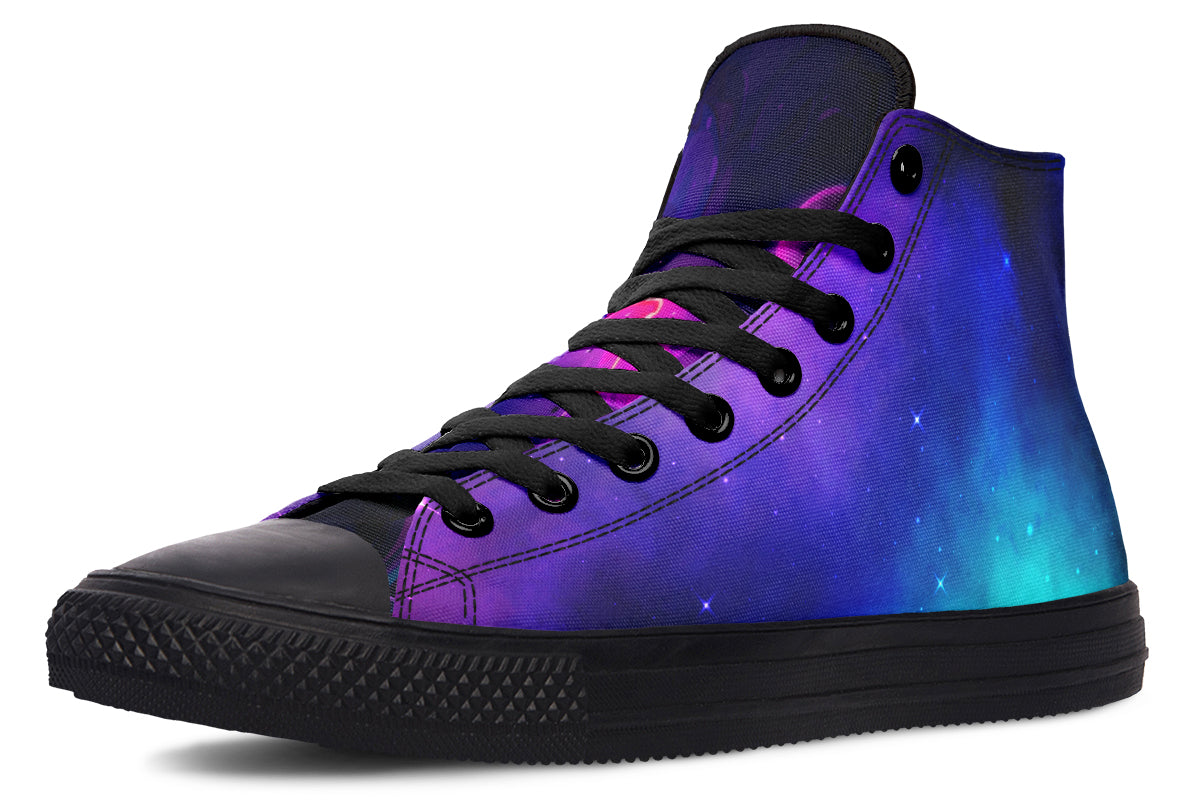 Galaxy High Tops ( Black or White Sole ) 2 For 1