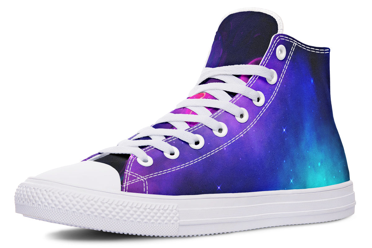 Galaxy High Tops ( Black or White Sole ) 2 For 1