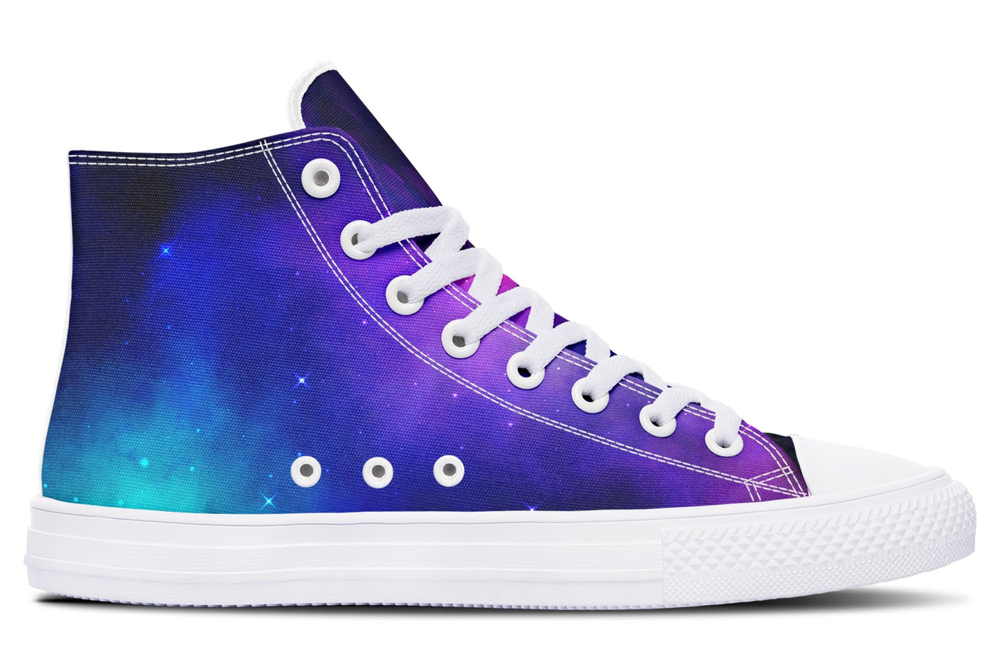 Galaxy High Tops ( Black or White Sole ) 2 For 1