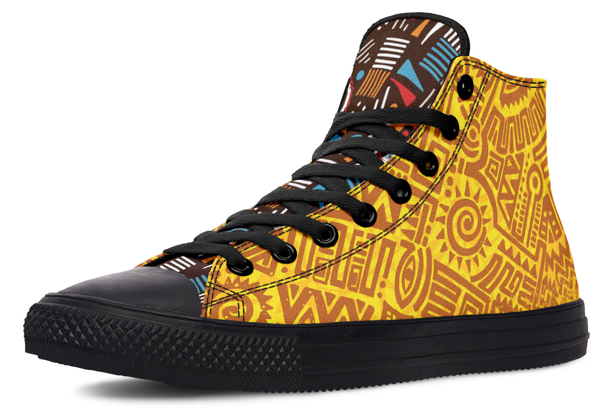 OG Azteca High Tops ( Black or White Sole ) 2 For 1