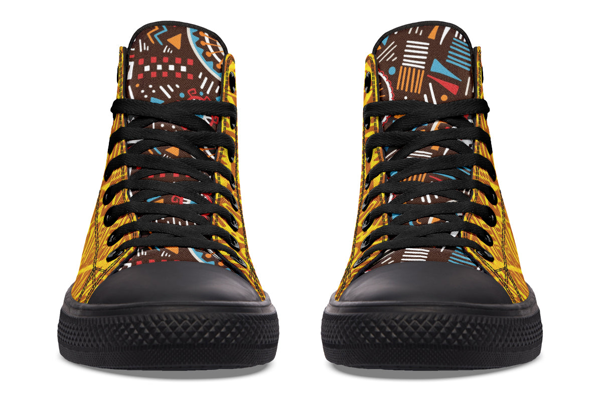OG Azteca High Tops ( Black or White Sole ) 2 For 1