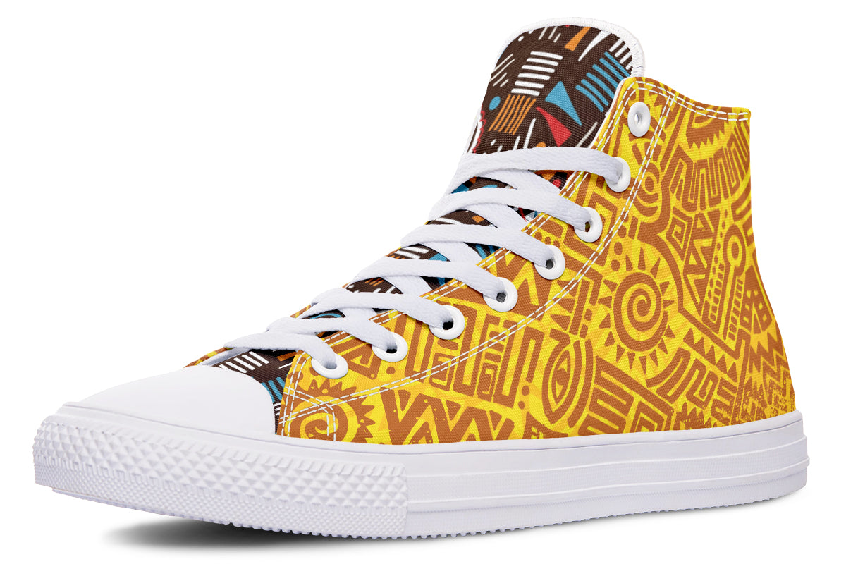 OG Azteca High Tops ( Black or White Sole ) 2 For 1