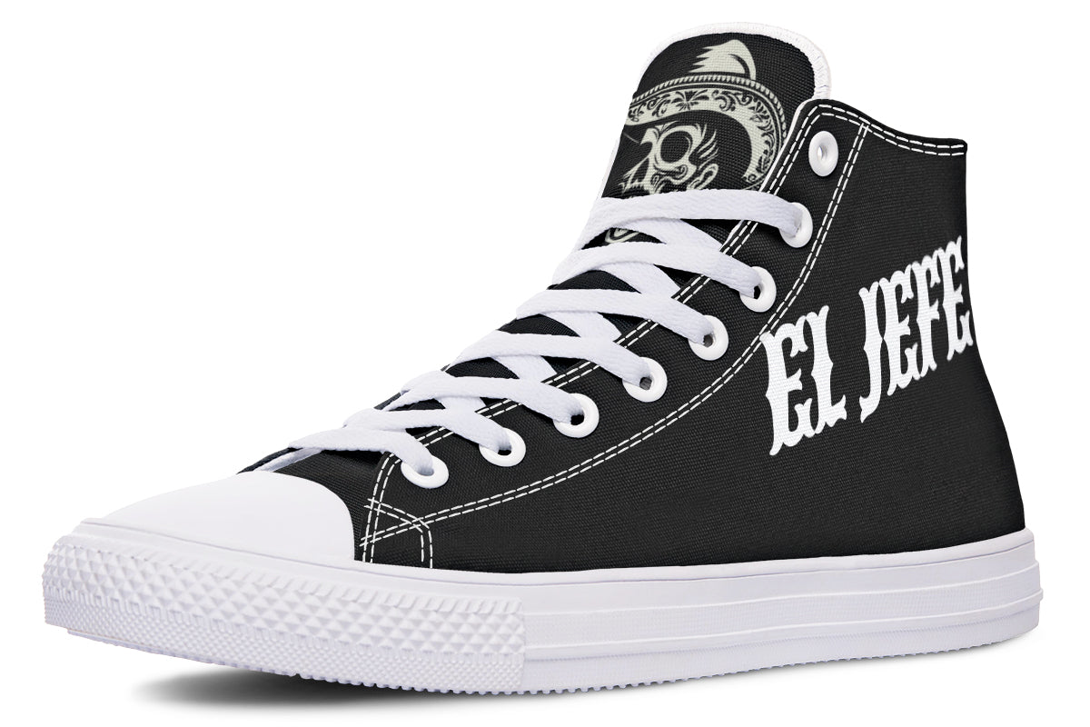 OG El Jefe Onyx High Tops ( Black or White Sole ) 2 For 1