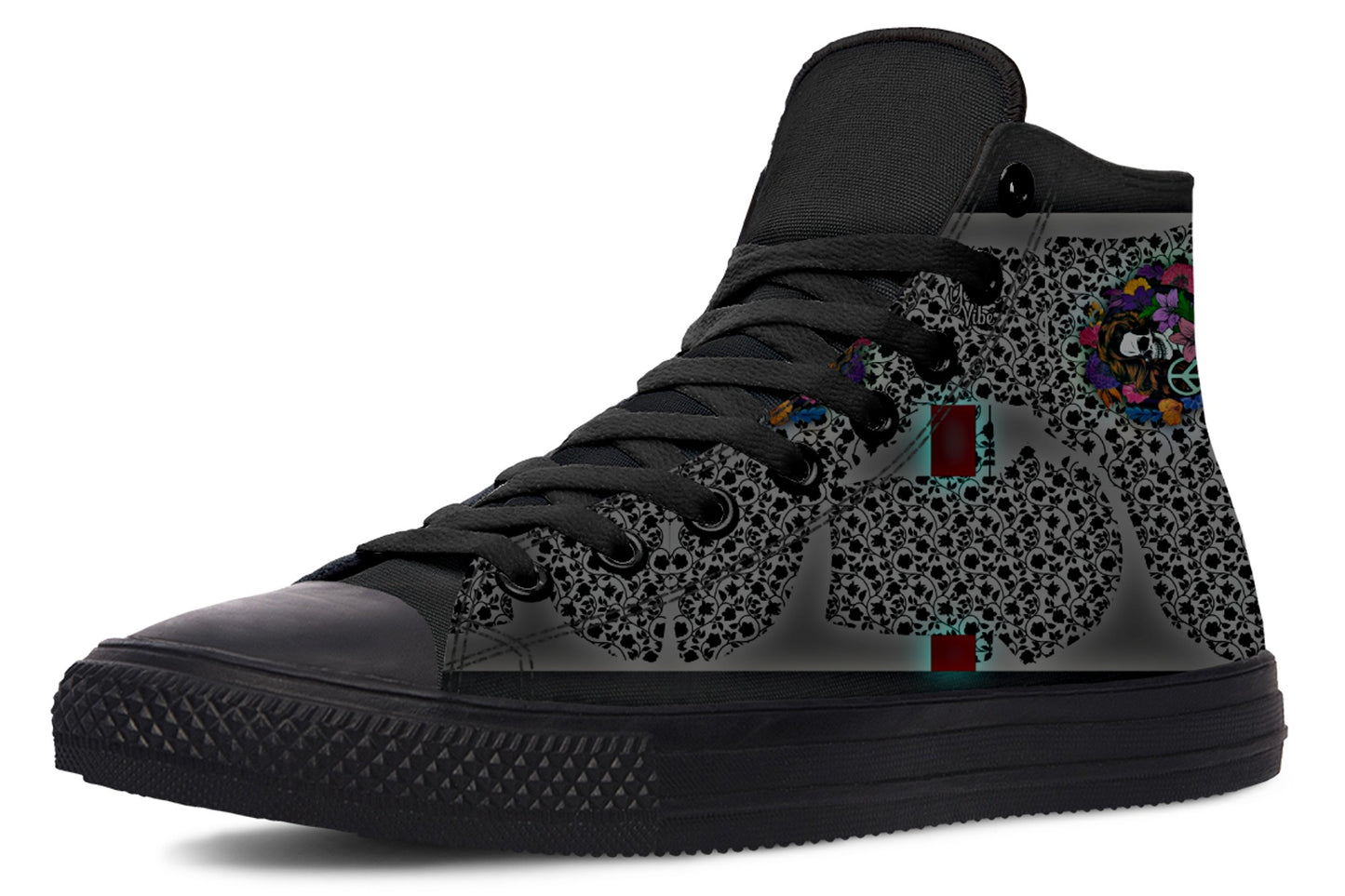 Hightops Gypsy Skull Peace test0929 B