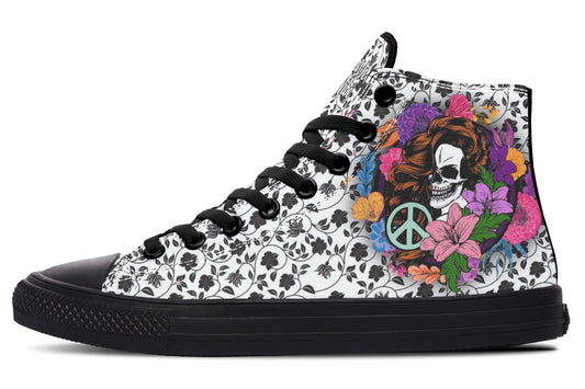 Hightops Gypsy Skull Peace test0929 C