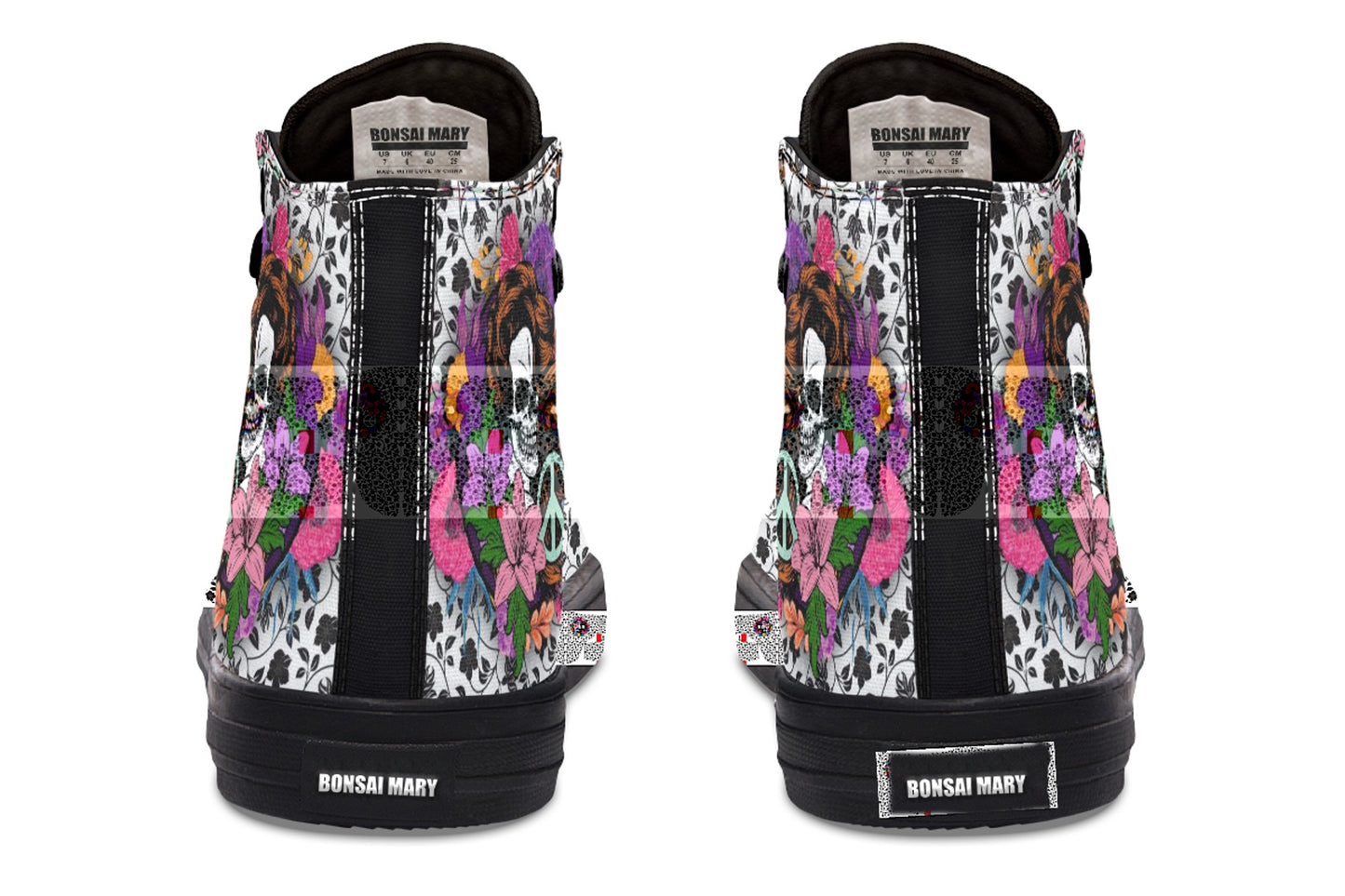 Hightops Gypsy Skull Peace test0929 C