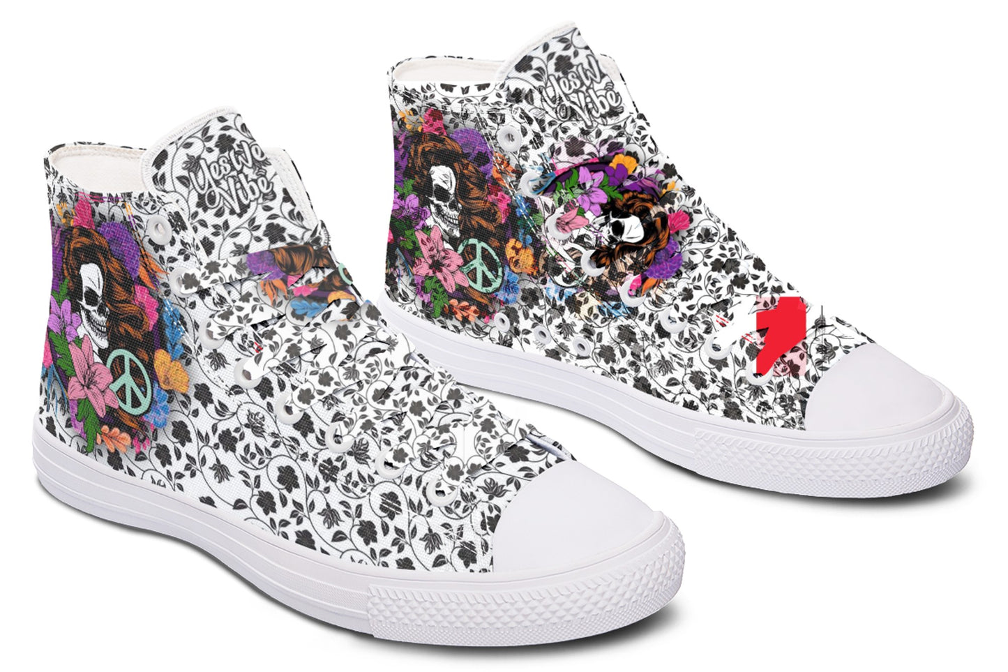 Hightops Gypsy Skull Peace test0929 C