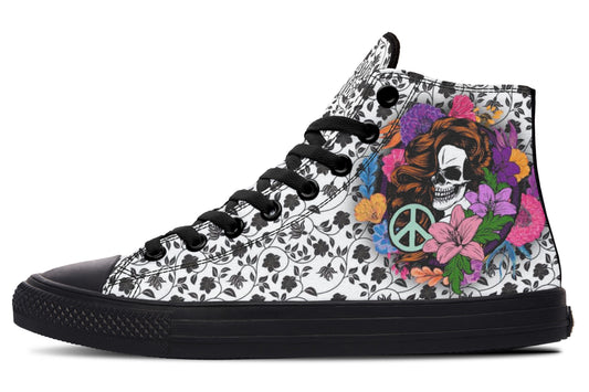 Hightops Gypsy Skull Peace test0929 E
