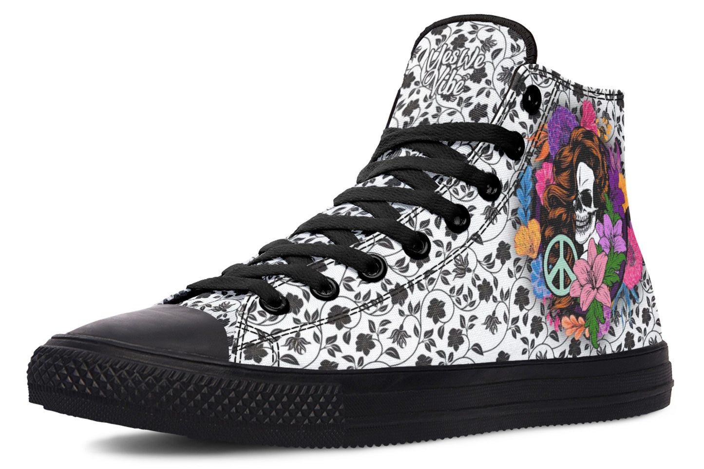 Hightops Gypsy Skull Peace test0929 E