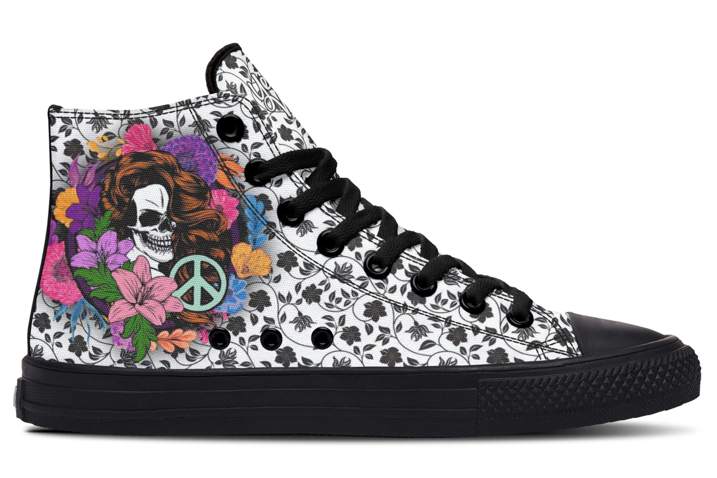 Hightops Gypsy Skull Peace test0929 E