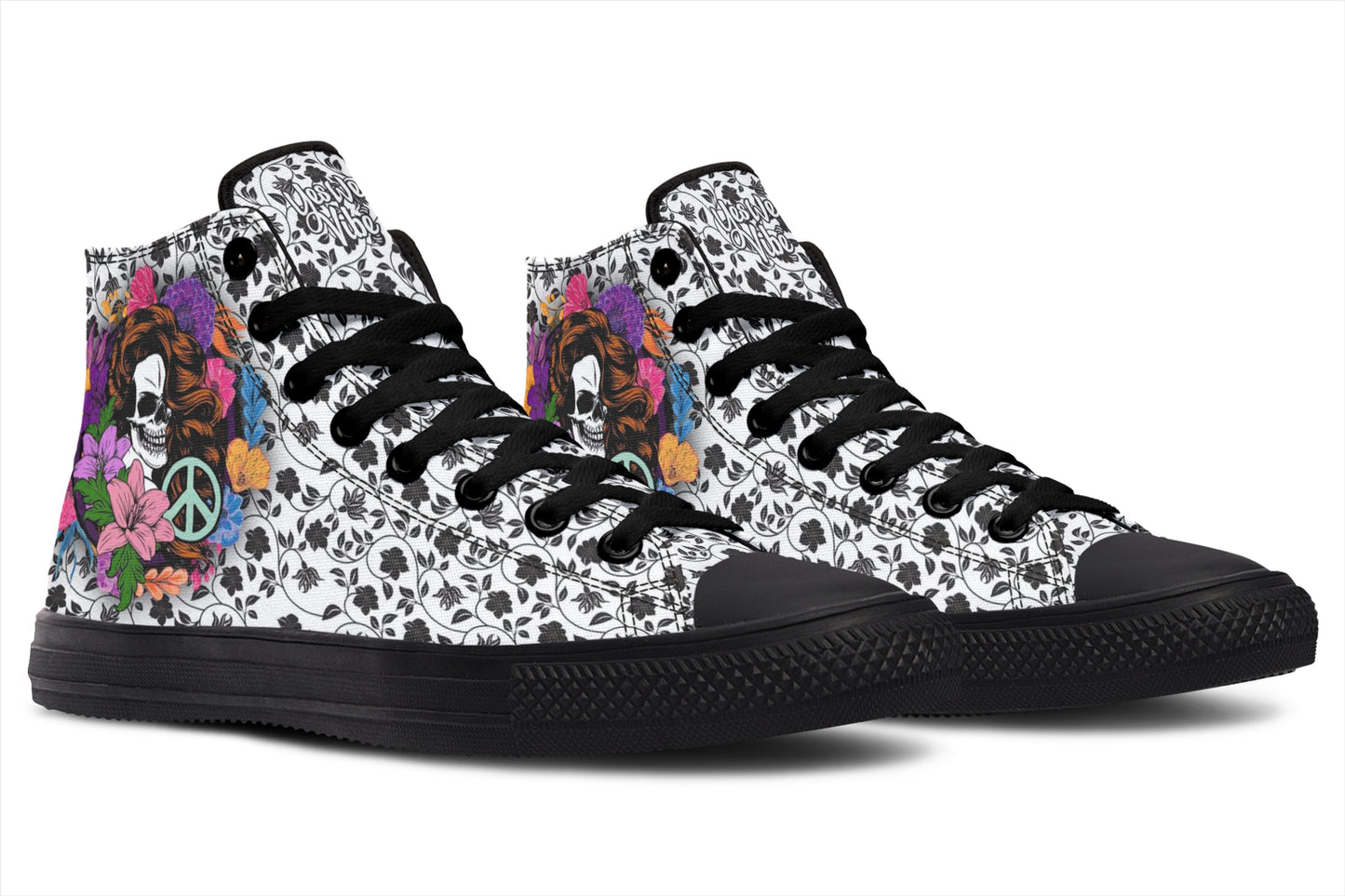 Hightops Gypsy Skull Peace test0929 E