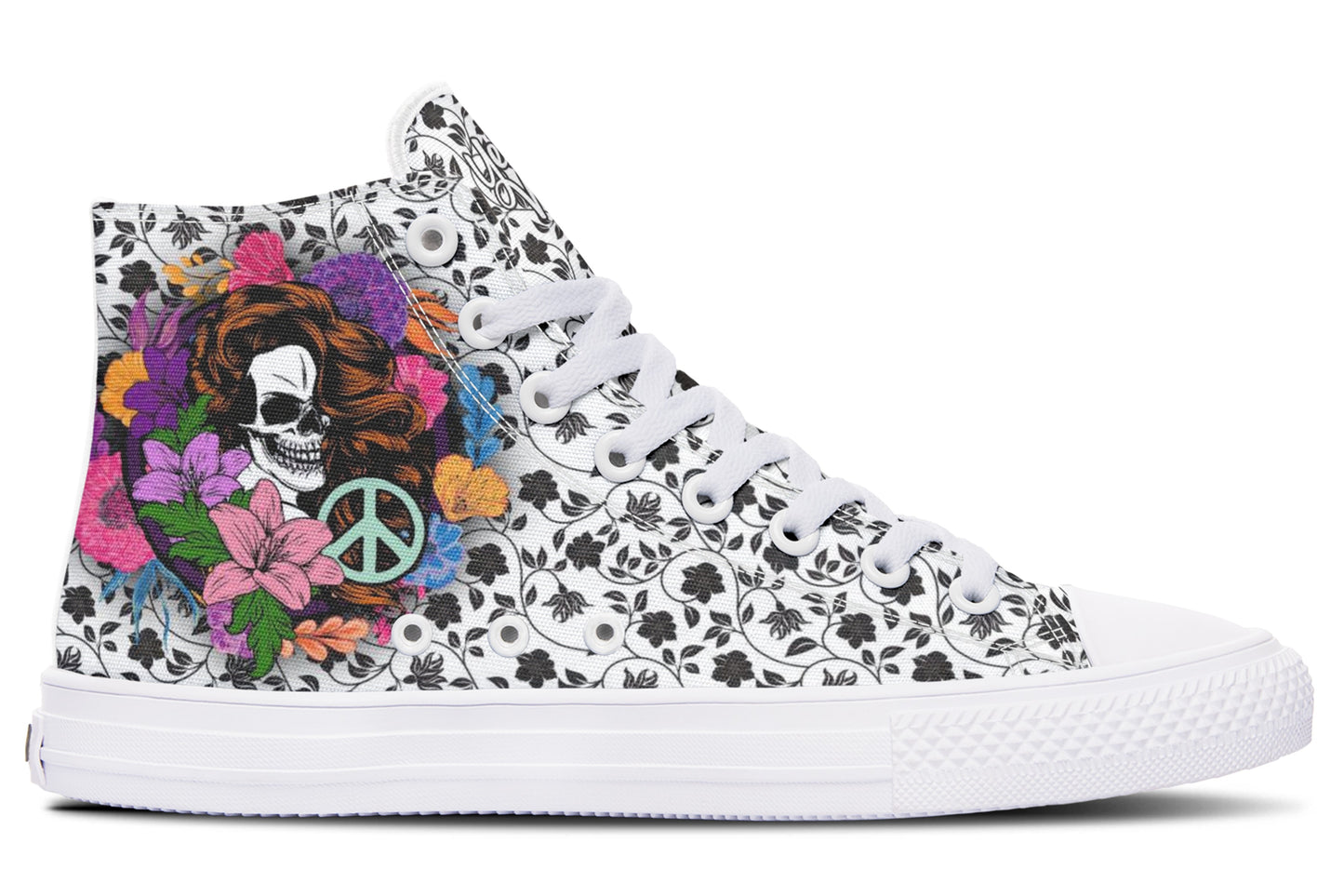 Hightops Gypsy Skull Peace test0929 E