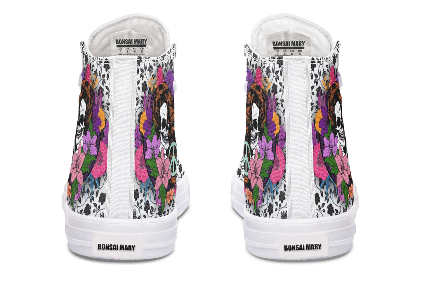 Hightops Gypsy Skull Peace test0929 E
