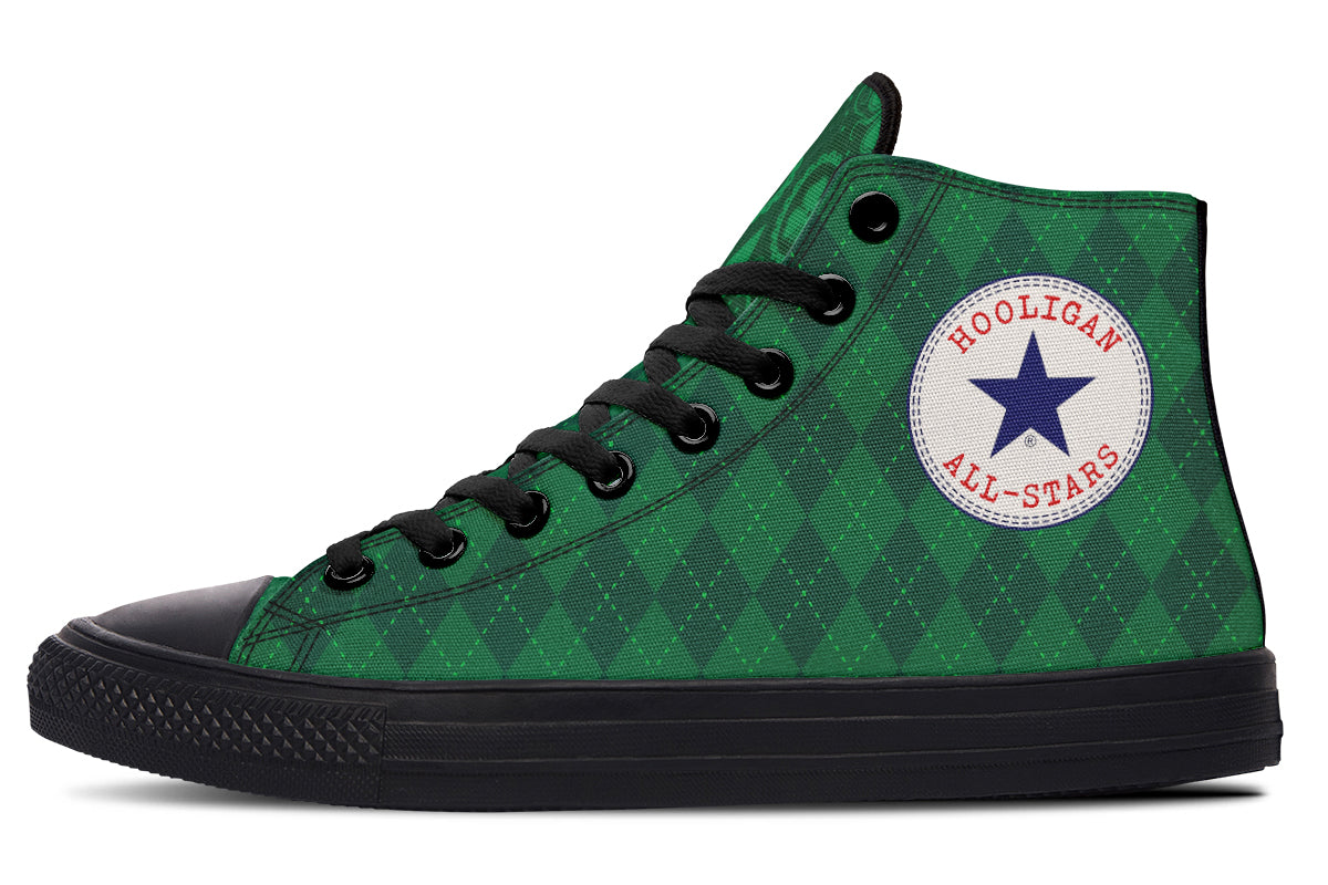 Hooligan ALLSTARS 2024 High Tops ( Black or White Sole ) 2 For 1