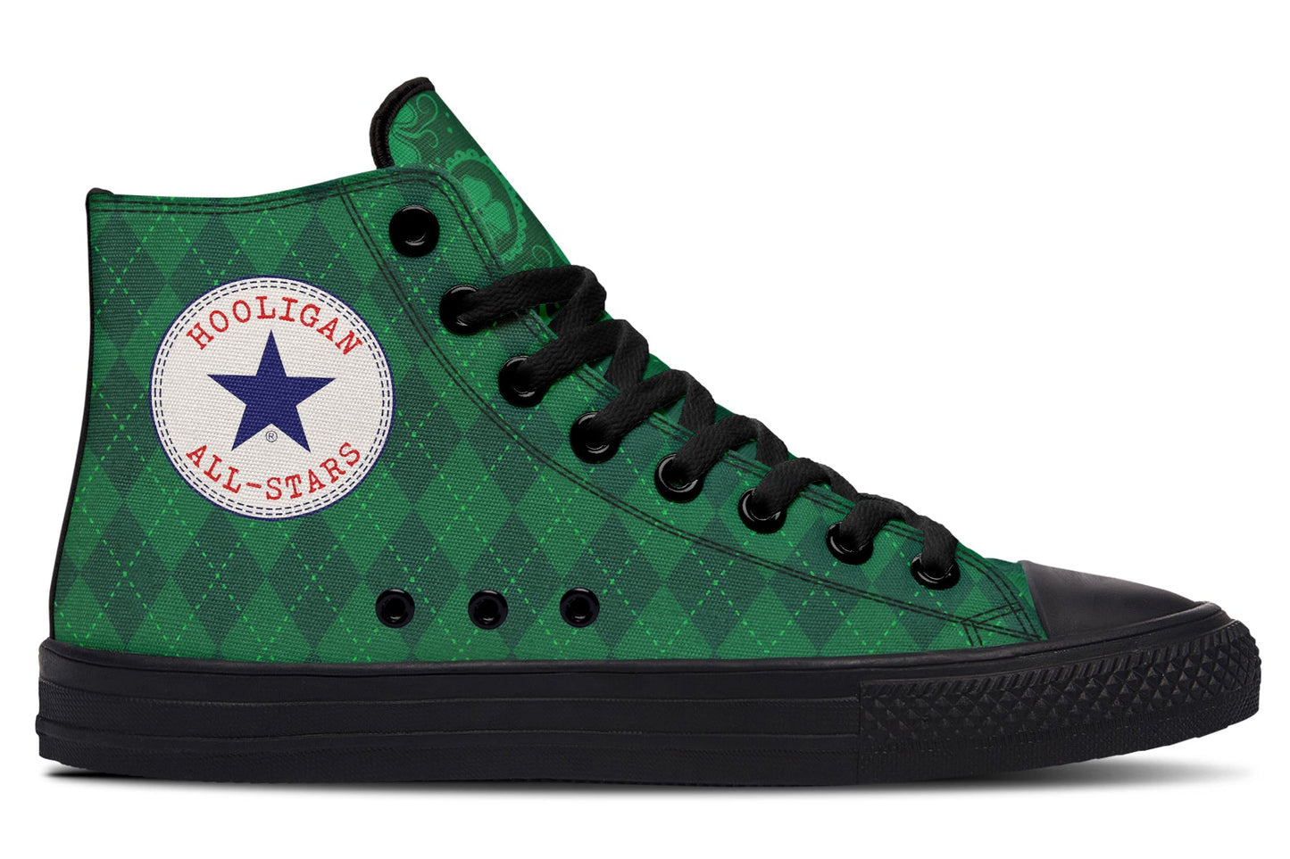 Hooligan ALLSTARS 2024 High Tops ( Black or White Sole ) 2 For 1