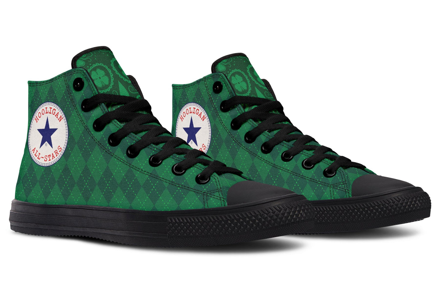 Hooligan ALLSTARS 2024 High Tops ( Black or White Sole ) 2 For 1