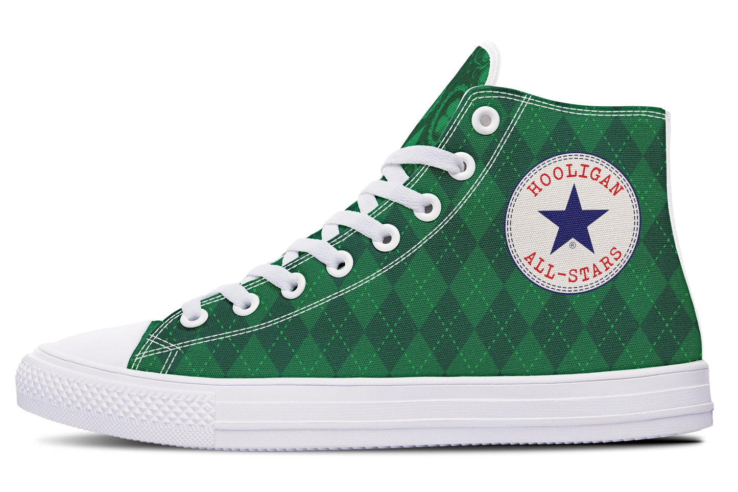Hooligan ALLSTARS 2024 High Tops ( Black or White Sole ) 2 For 1