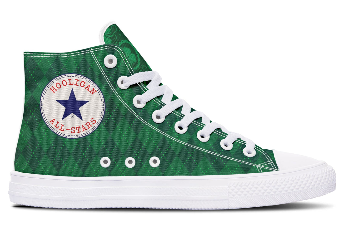 Hooligan ALLSTARS 2024 High Tops ( Black or White Sole ) 2 For 1