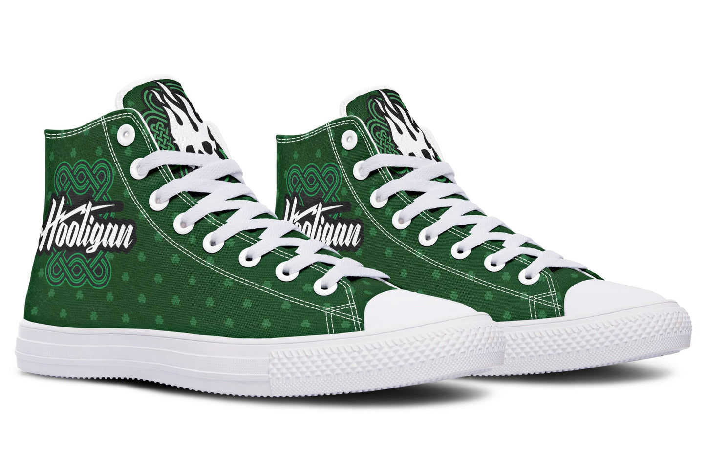 Hooligan High Tops ( Black or White Sole ) 2 For 1