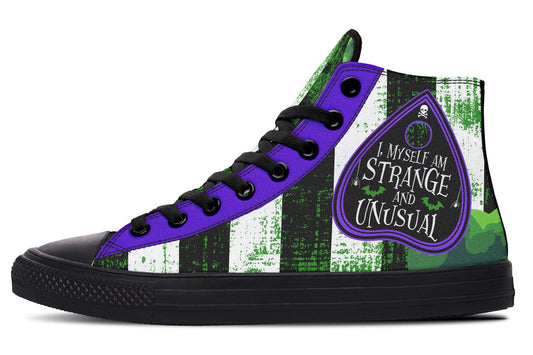 Never Trust The Living High Tops (Black or White Sole)